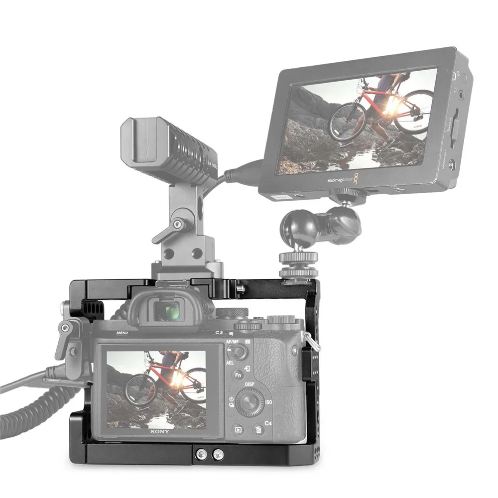 Smallrig камера клетка для Sony A7II/A7RII/A7SII ILCE 7M2/ILCE 7RM2/ILCE 7SM2 Rig 1660|Моноподы| |