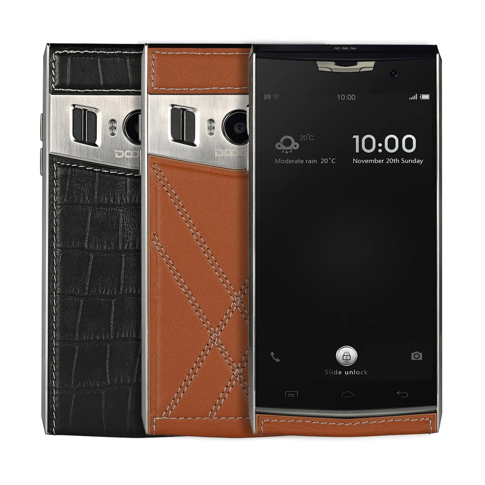 Оригинал DOOGEE T3 двойной Экран смартфон 4.7 дюймов HD + 0.96 дюйма 3 ГБ 32 android6.0 Dual SIM