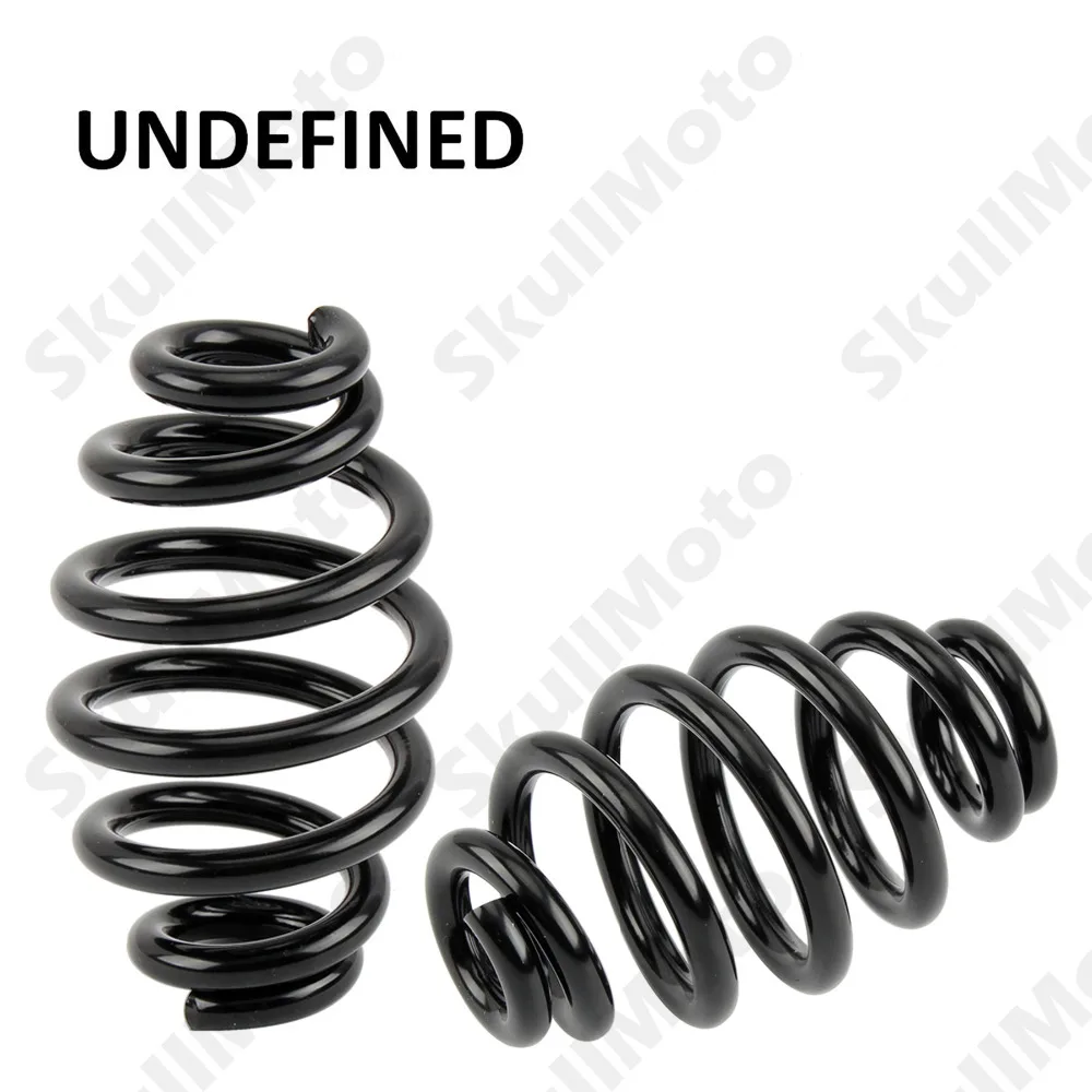 Moto Solo Seat Spring 3 "Cafe Racer Seat Mount Per Harley Sportster Bobber Chopper Bike Universal Black