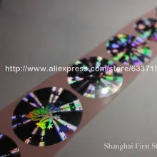 Свободный дизайн! Индивидуальные 3D изменение цвета Персонализированная голографическая наклейка, анти-поддельная безопасность лазерная голограмма