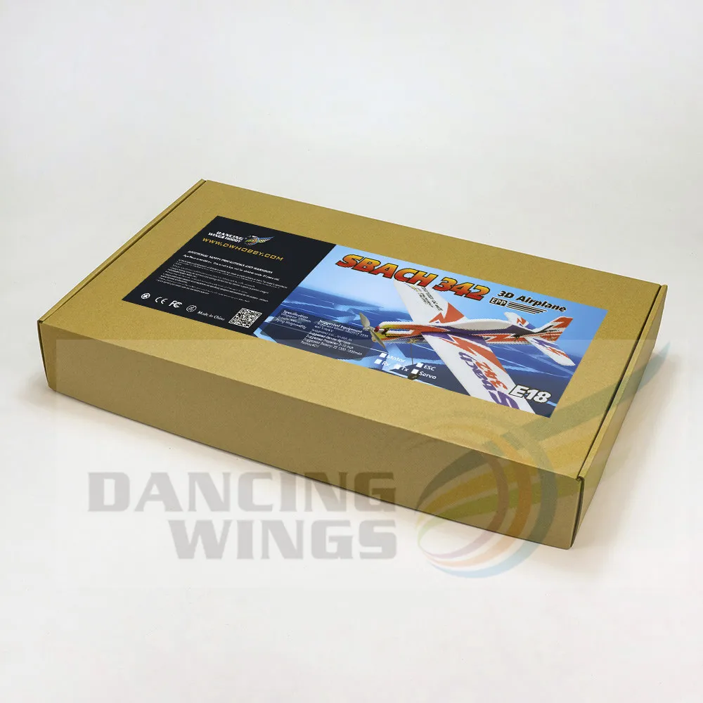 New Dancing Wings Hobby EPP Foam RC Airplane Sbach342 Toy Planes Wingspan 1000mm Plane 3D Aerobatic Flying Model Airplane 4