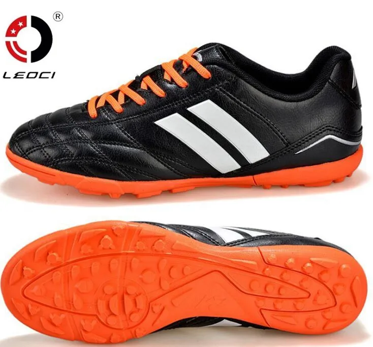 Césped niños zapatos niños 2018 futbol zapatillas para zapatos de fútbol futsal pelota zapatos hombres zapatos 33-45 envío libre