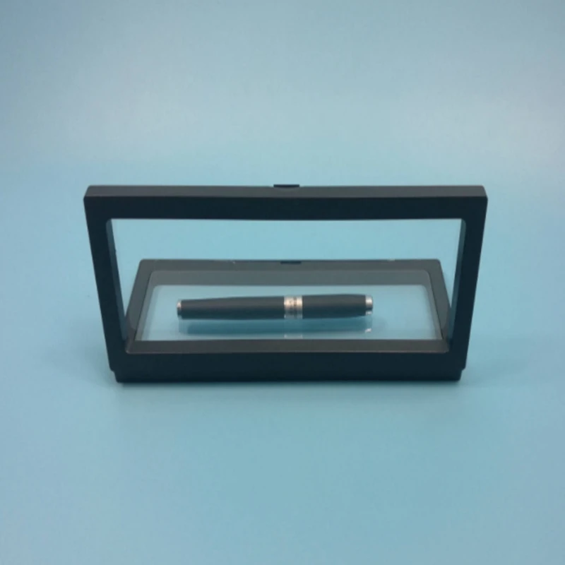 40pcs/lot 230*90*20mm PET Membrane box Holder Floating Display Case Earring Gems Ring Jewelry Suspension Packaging Box | Дом и сад