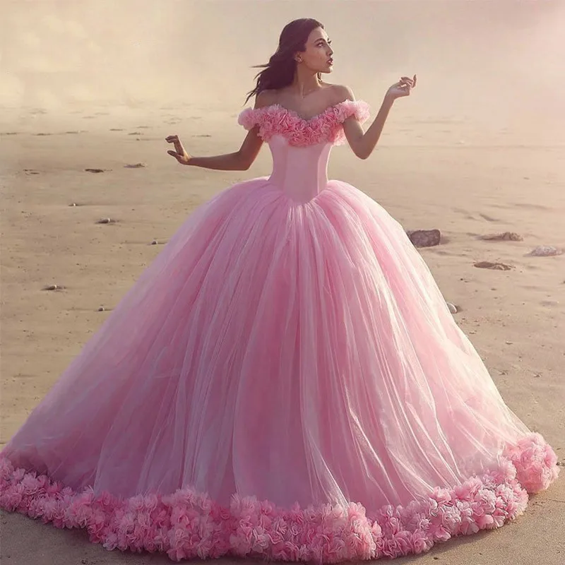 flower pink dress