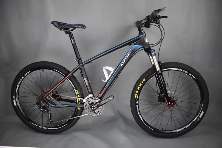 Discount Kalosse 7005 alloy  Adults Hydraulic brakes   mountain bike  AM  27.5 inch  bicycle  24/27/30 speed 27.5*17 frame 0