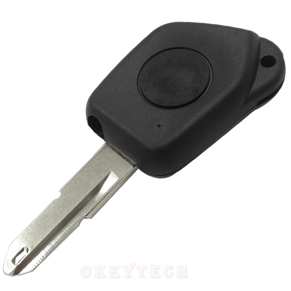 OkeyTech 1 кнопочный пульт дистанционного управления, автомобильный чехол, брелок для peugeot 106 205 206 306 405 406, хорошее качество, сменный автомобильный брелок