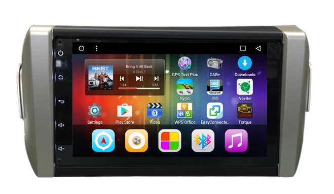 Sale 10.1 inch HD 1024*600 quad core android 7.1 car dvd for Toyota Innova CRYSTA with Radio RDS DAB+ 3G 4G WIFI BT SWC 0