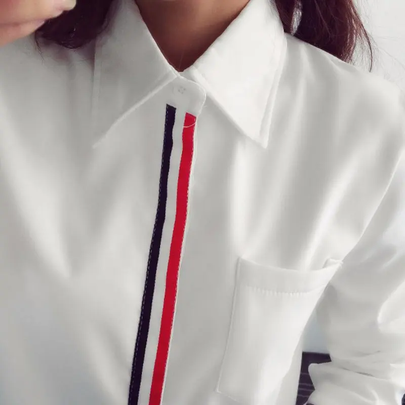 Женская блузка белая офисная с длинным рукавом|women shirts|top elegantladies formals |