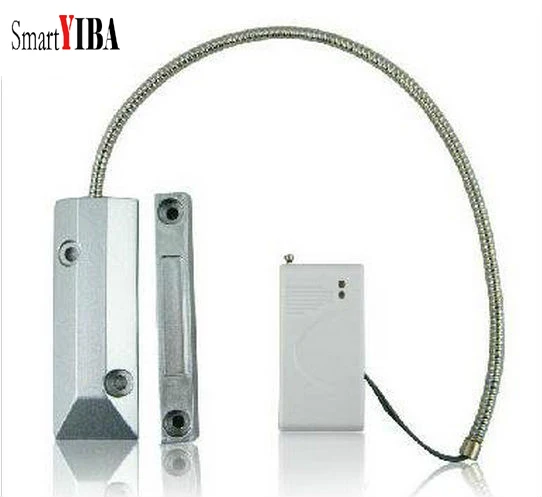 

SmartYIBA Wireless Magnetometer Roller Shutter Rolling Door Sensor 433M EV1527 Wireless Magetic Contact Door Window Sensor Alarm