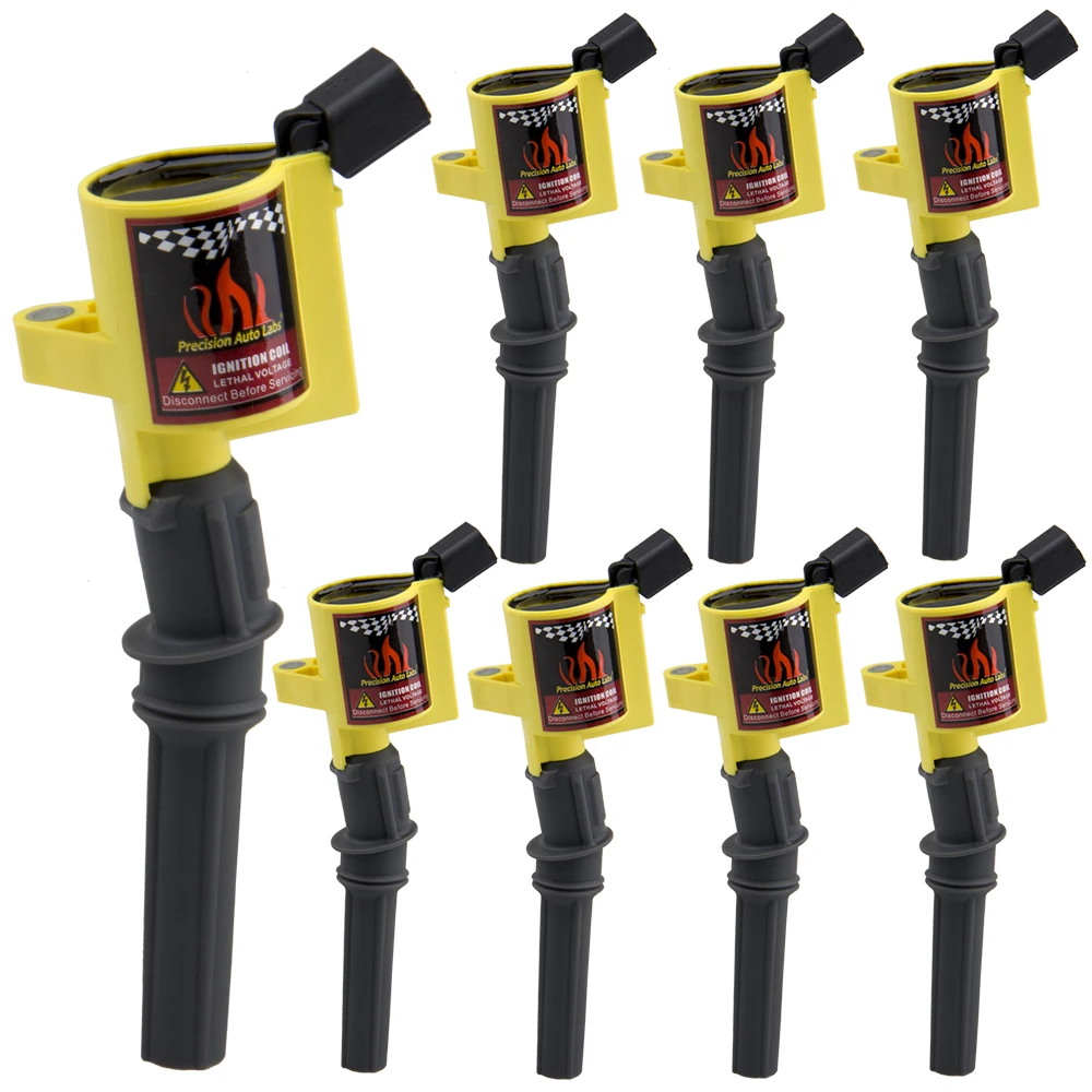 

PRECISION AUTO LABS 8pcs Ignition Coils For Ford Lincoln Mercury 4.6L 5.4L 6.8 L V8 DG508Y8 US Stock