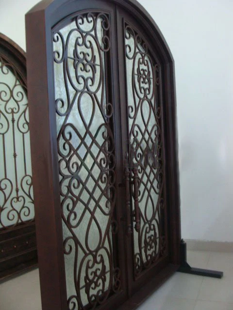 Wholesale wrought iron doors LM D055 for sale-in Doors from Home ... Wholesale wrought iron doors LM D055 for sale-in Doors from Home ...