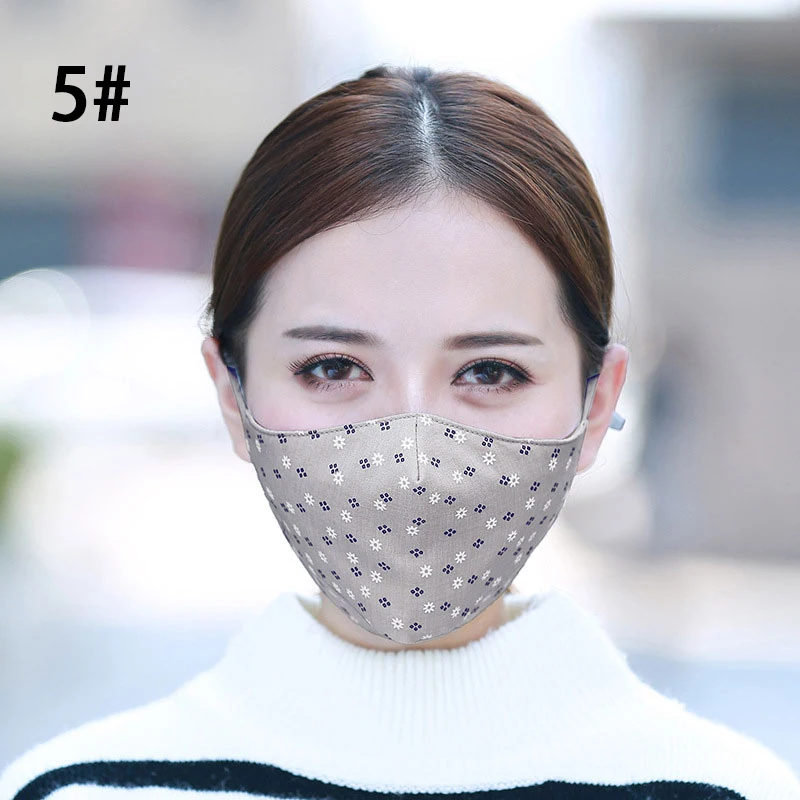 1 шт.. Модные анти-Пылезащитная маска для лица намордник респиратор-пылезащитный Антибактериальный моющийся-многоразовые удобные маски