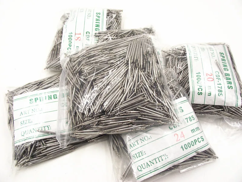 Wholesale 1000PCS / Bag High Quality Watch Repair Tools & Kits 20MM  Spring Bar Watch Repair Parts Diameter 1.8MM - BS833