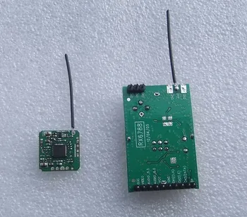 

1Set 200mW 2.4GHz Mini Transmission Module Audio Video Wireless Transmitter Receiver Kit Radio Systems Parts for RC FPV Drone