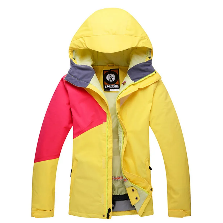 

Free shipping High Quality waterproof windproof girls ski jacket outdoor women snowboard ski jacket warm breathable coat hfx