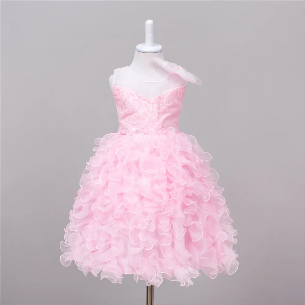 2017 New Years Flower Girls Dress For Wedding And Party Infant Princess