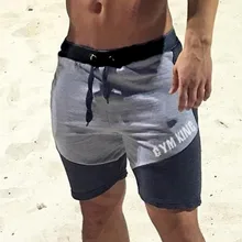 Горячие Модные мужские короткие штаны Летние льняные мужские шорты Повседневная приталенная однотонная пляжная Бермуды Шорты