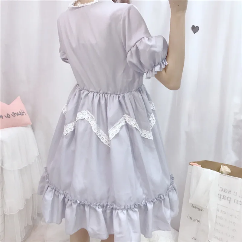 LISM Summer Japanese Lolita Vintage Dress Female Soft Girl Wind Cute Fungus Lace Short Sleeve -Zentai shop online HTB1 WuZXq1s3KVjSZFtq6yLOpXaH.jpg