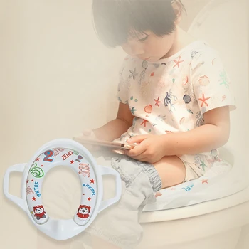 

2018 Baby Kids Infant Potty Toilet Training Children Seat Pedestal Cushion Pad Ring Baby Toilet Seats Baby Kids Child Care