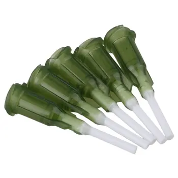 

1/2" Plastic&PP Spiral Connector Adhesive Glue Tip Dispensing Needles Pack of 100