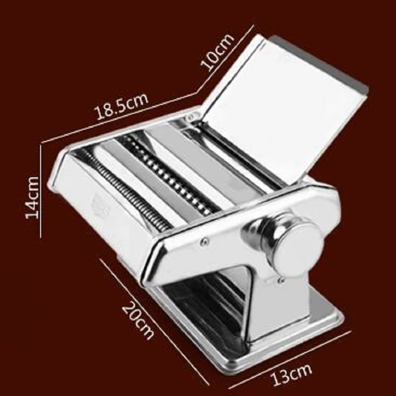 hot 6-Gear adjustable Durable Stainless Steel Handle Pasta Maker Noodle Press Machine Multifunction Manual Pressing Machine