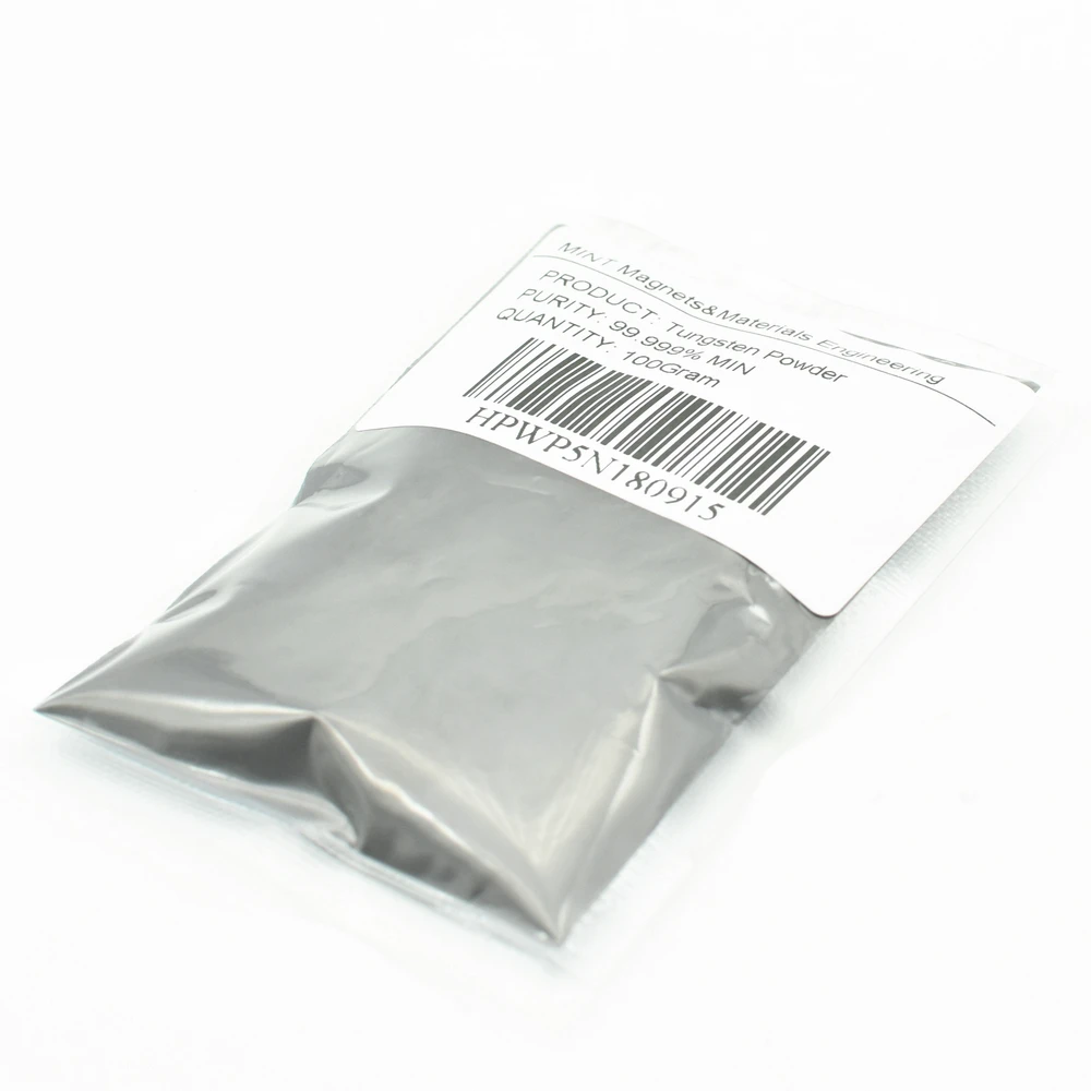 

Tungsten Powder W 5N High Purity 99.999% for Research and Development Element Metal 100 Gram Ultrafine Powder