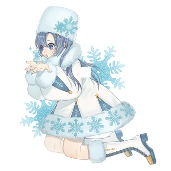 

Washi Tape Sticker Girl Ice and Snow Queen