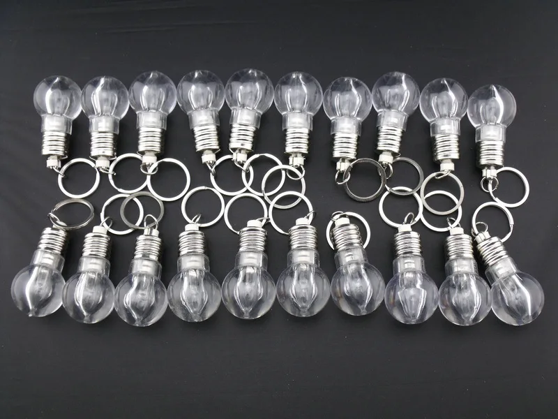 

Creative Colorful Keychain LED Colorful Pendant Lamp Bulb