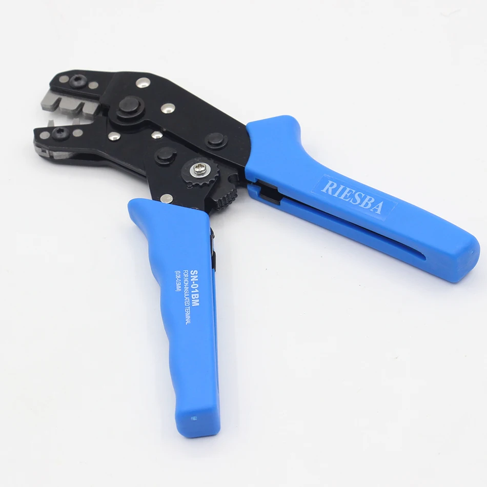 

SN-01BM SM plug terminal spring clamp Crimping Tool connector for D-SUB Sq terminals. JST, ZH1.5, 2.0PH, 2.5XH, eh, SM