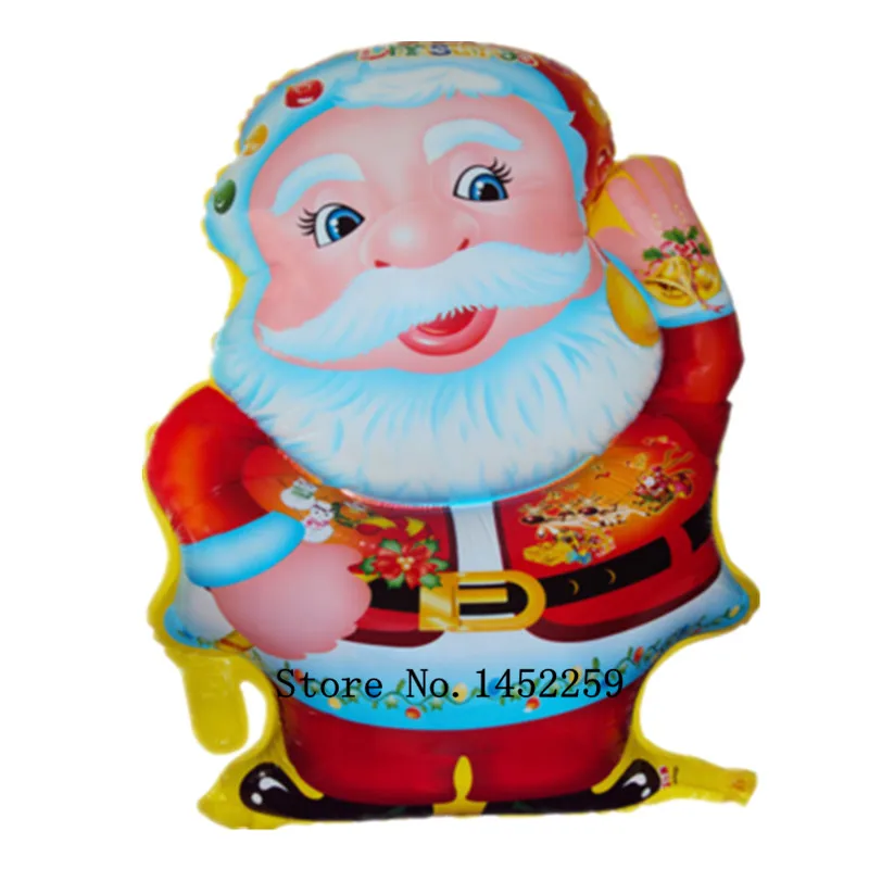 

XXPWJ 1pcs new Santa balloon modeling balloons birthday party children's toys wholesale V-010