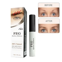 Feg карандаш для бровей жидкий питательный садовод наращивание бровей раствор натуральный крем для бровей 3 мл