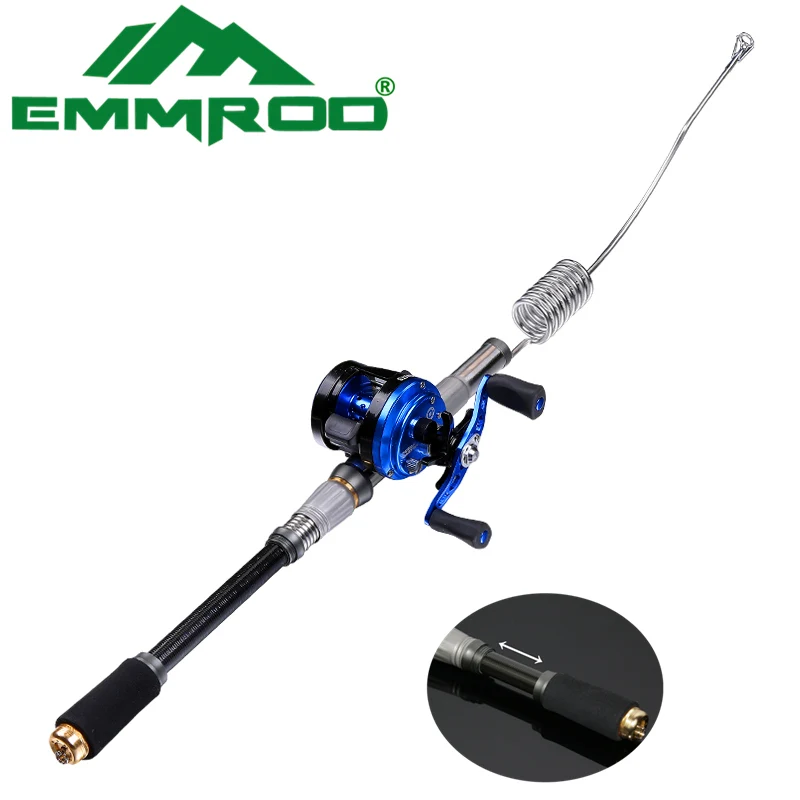 2016 New Emmrod Stainless Packer Bait casting Fishing Rod Combo Casting Pole Ocean Boat Fishing Rod Ocean Rock Fishing