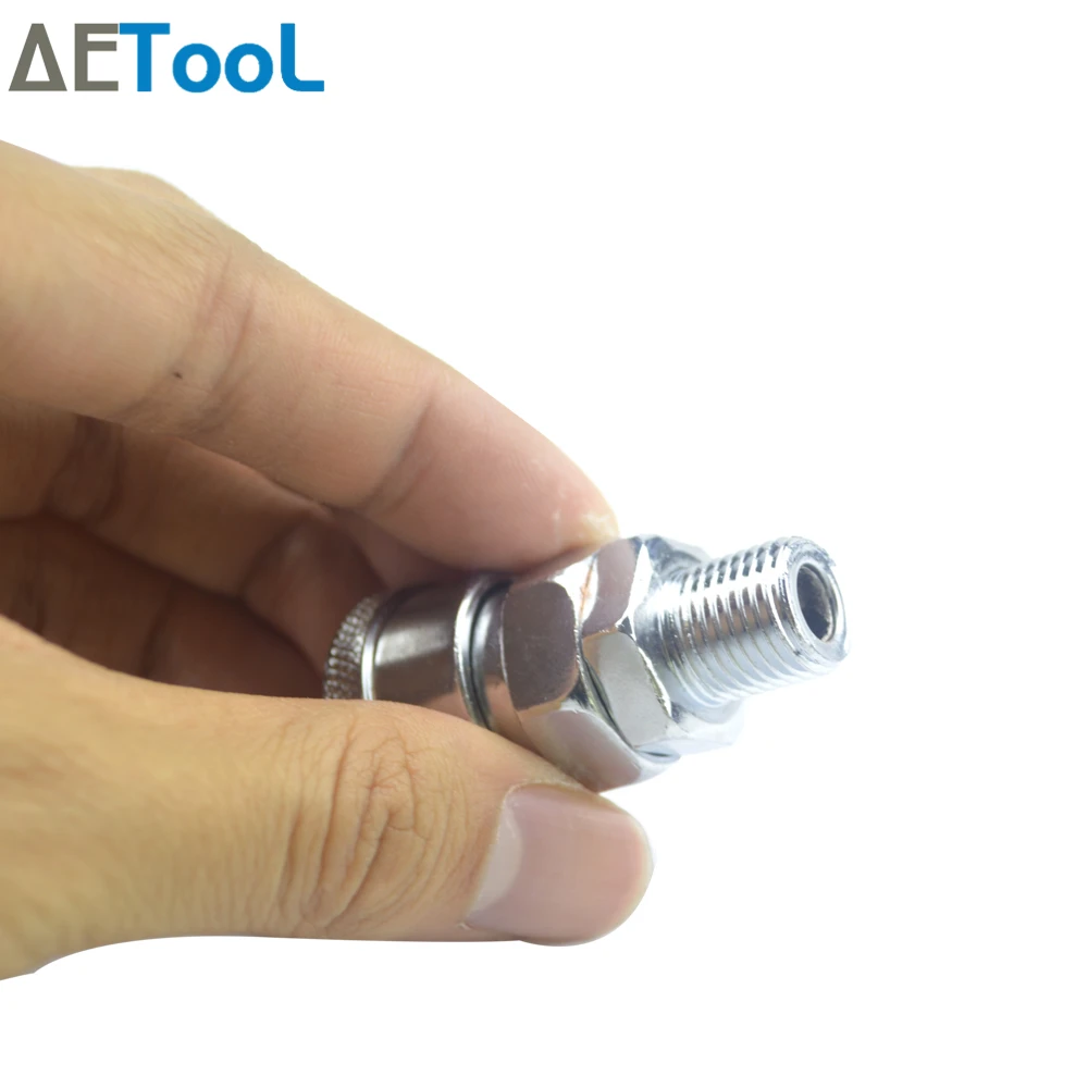 AETool Новый универсальный 1/4 дюйма NPT из нержавеющей стали пневматические