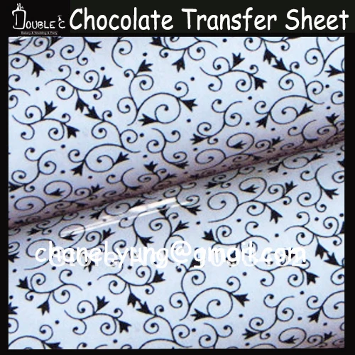 Chocolate Transfer Sheet Cake Decorating Transfer Sheets