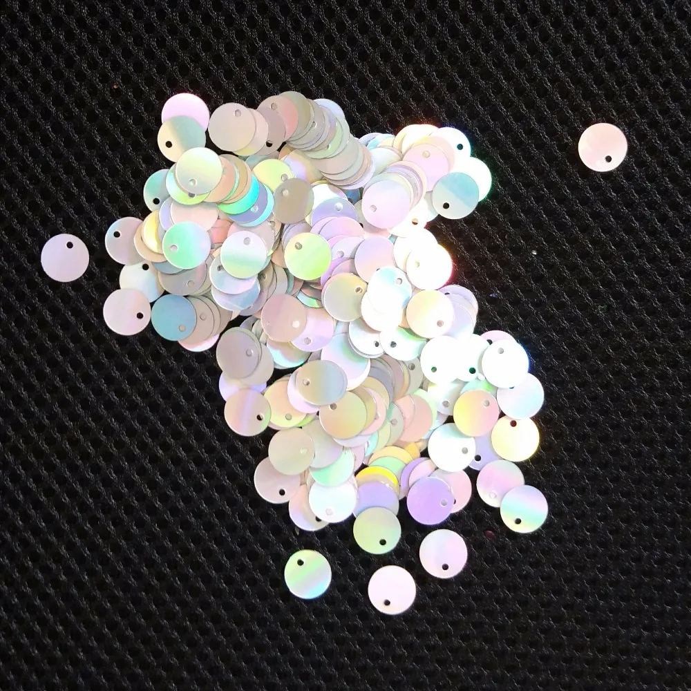 Buy Wholesale 10mm flat round sequins for sewing and