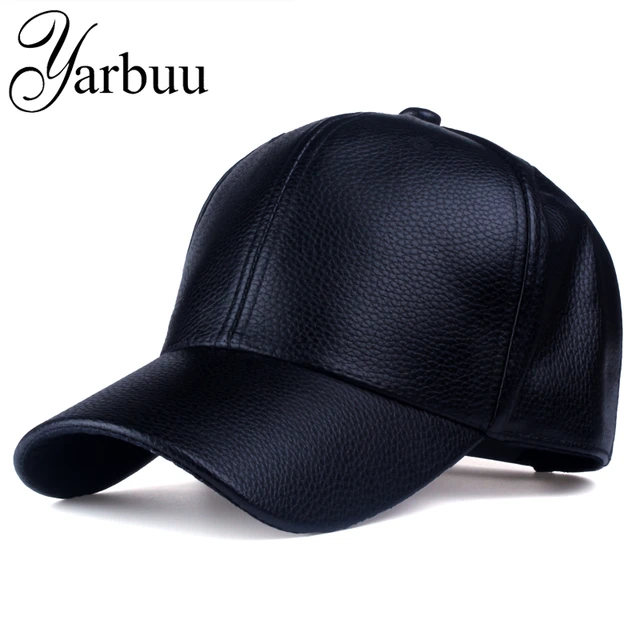 yarbuu] Cap 2017 New Hot And Winter Pu Leather Baseball Cap Biker Trucker  Snapback Hats For Men Women Caps Free Shipping - Baseball Caps - AliExpress