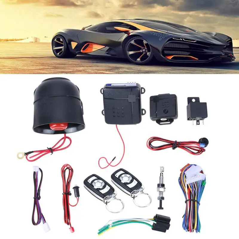 

Universal Car Alarm Systems Car Remote Central Kit Alarm Auto Door Lock Car Alarm Vehicle Keyless Entry System Set Alarme Carro