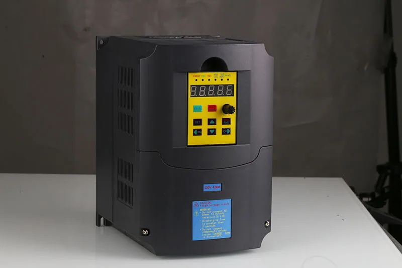 4kw 1 вход и 220 В 3 фазы выходного преобразователь частоты/двигатель переменного