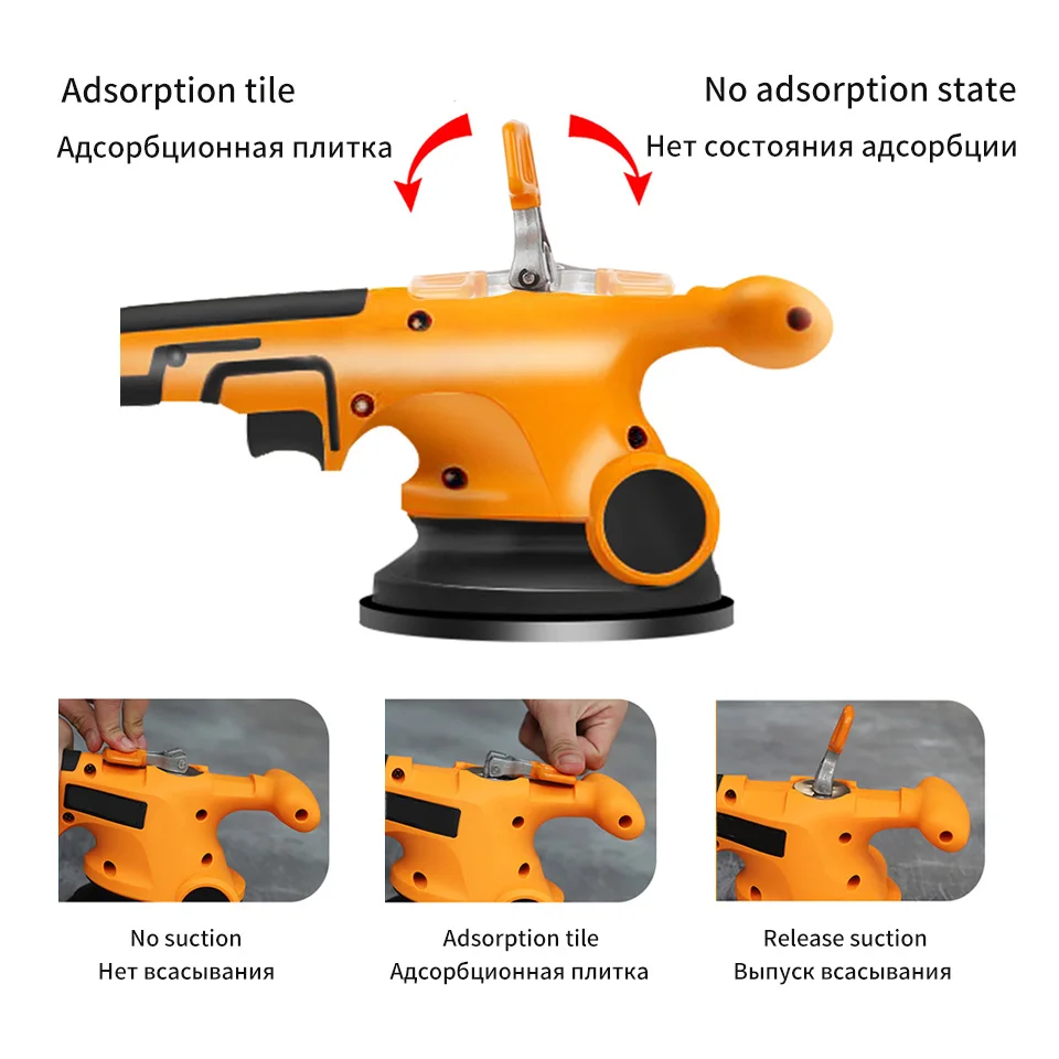 16.8V Tile Machines Professional Tiling Tool Tile Vibrator Machine For Laying Tiles Floor Leveling Tools Construction Tool