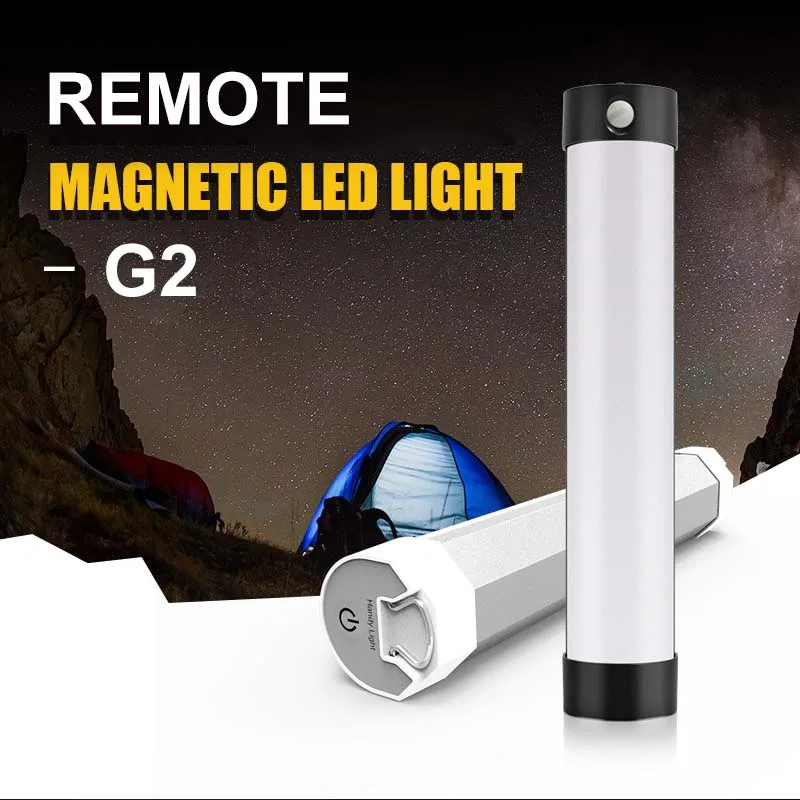 

Strong Magnetic Camping Lantern Fishing Bivvy Light IR Remote Control Camping Light USB Rechargeable Portable LED Tent Light