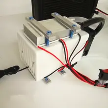 12В 108 ВТ алюминиевый вентилятор радиатора охлаждения воды полупроводниковый электронный Пельтье Холодильный морозильник небольшой кондиционер воздуха