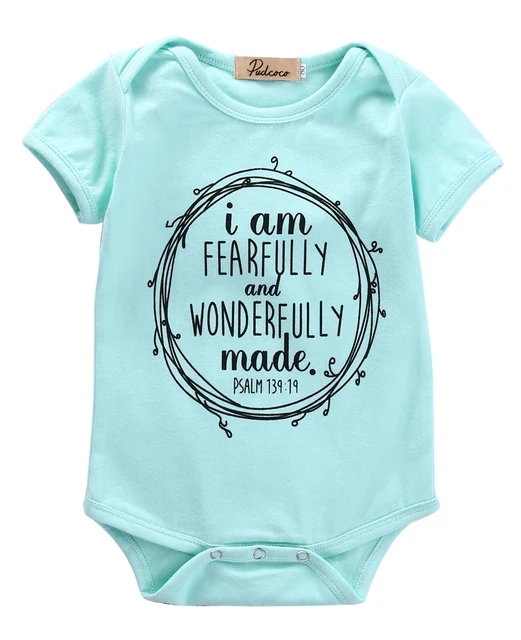 Us 3 28 11 Off Fashion Summer Green Baby Bodysuits 0 18months Baby Boy Girl Clothes 1st Birthday Gift For Babies Newborn Bodysuit Baby Clothing In