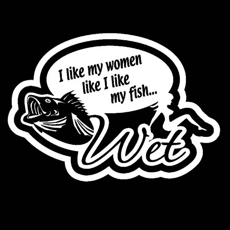 Fishing Sticker Name Fish Women Decal Angling Hooks Tackle Shop Posters