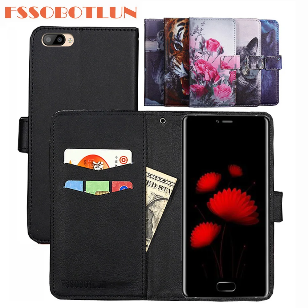 

FSSOBOTLUN 9colors For AllCall Rio S Case PU Leather Retro Flip Cover Shell Magnetic Fashion Wallet phone Cases Kickstand Strap