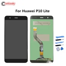 Dla Huawei P10 Lite był L03T LX1 LX1A LX2 LX2J LX3 wyświetlacz LCD + ekran dotykowy wymiana Digitizer montażowe dla huawei P 10 lite