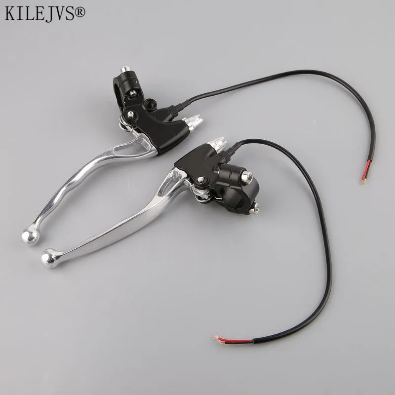 Top New 1 Pair Electric Bicycle Car Handles Electrical Vehicle Brake Levers Not Divided Left Right Power-off Brakes Accessories 1