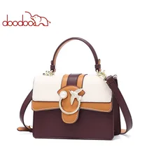 Doodoo Women Fashion Crossbody Bag Luxury Lock Ladies Messenger Bags High Quality PU Handbag Design Shoulder Bags for Womens Doodoo Women Fashion Crossbody Bag Luxury Lock Ladies Messenger Bags High Quality PU Handbag Design Shoulder Bags for Womens