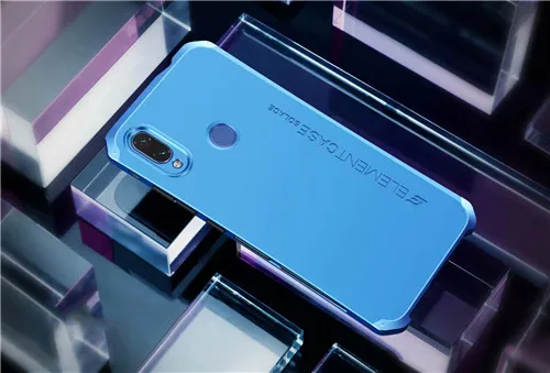 Алюминиевый металлический бампер чехол для Xiaomi Redmi Note 7 360 Полный Гибридный бронированный матовый ПК задняя крышка Redmi Note 7 противоударный чехол для телефона - Цвет: blue and blue