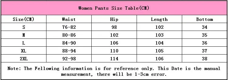 257 Women Size