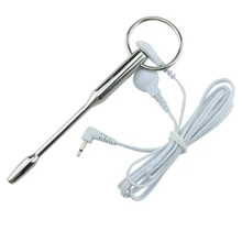 Electro Shock Penis Plug Urethral Catheter with Cable Urethra Sounds Sex Toy for Men Medical Themed Sex Products DIY Accessories